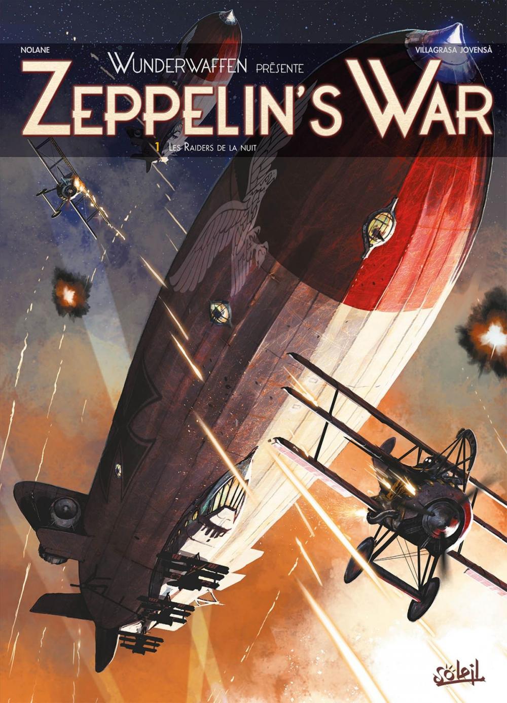 Big bigCover of Wunderwaffen présente Zeppelin's war T01