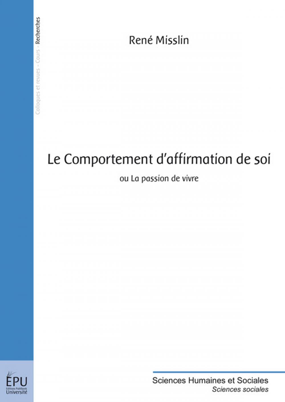 Big bigCover of Le Comportement d'affirmation de soi