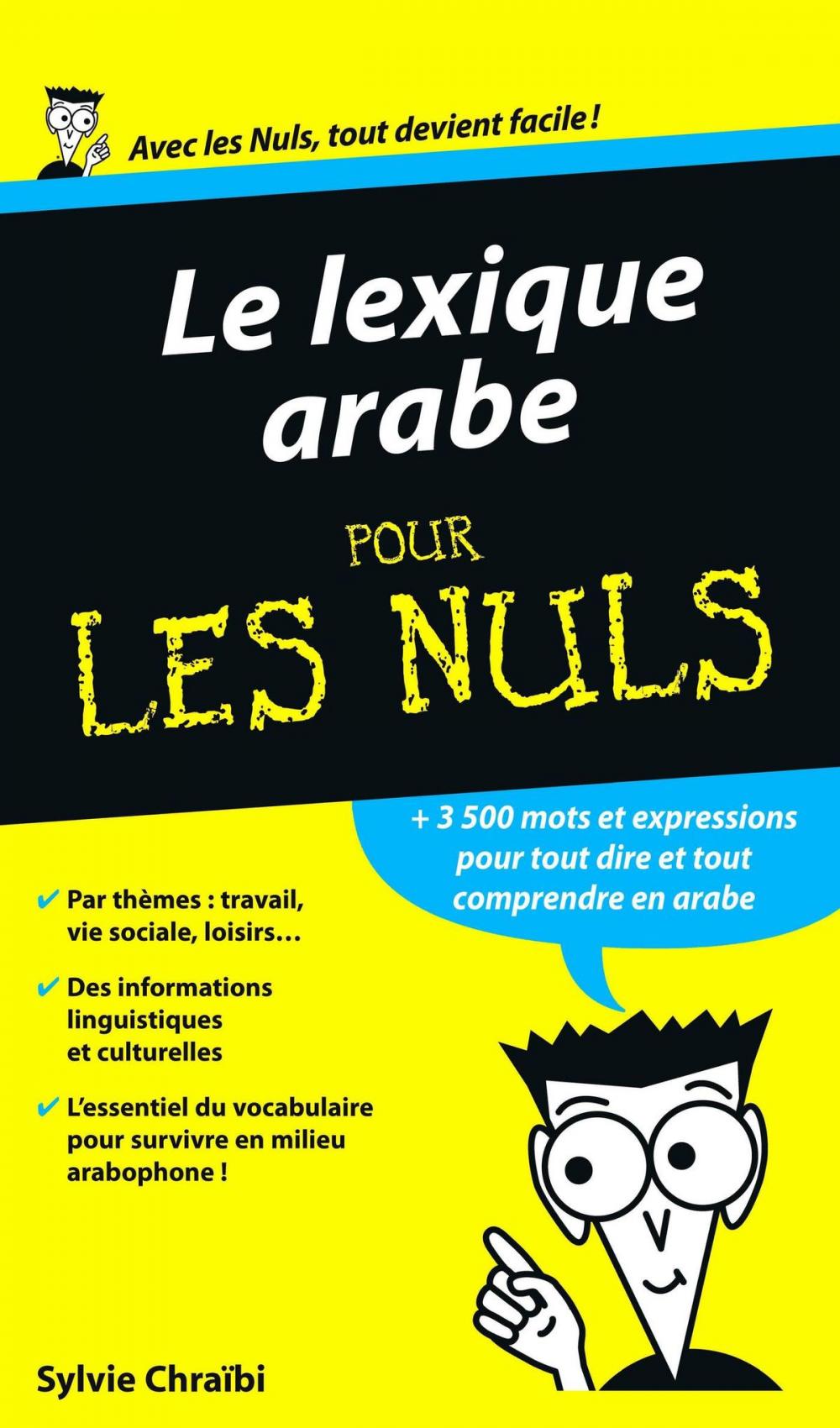 Big bigCover of Lexique arabe Pour les Nuls