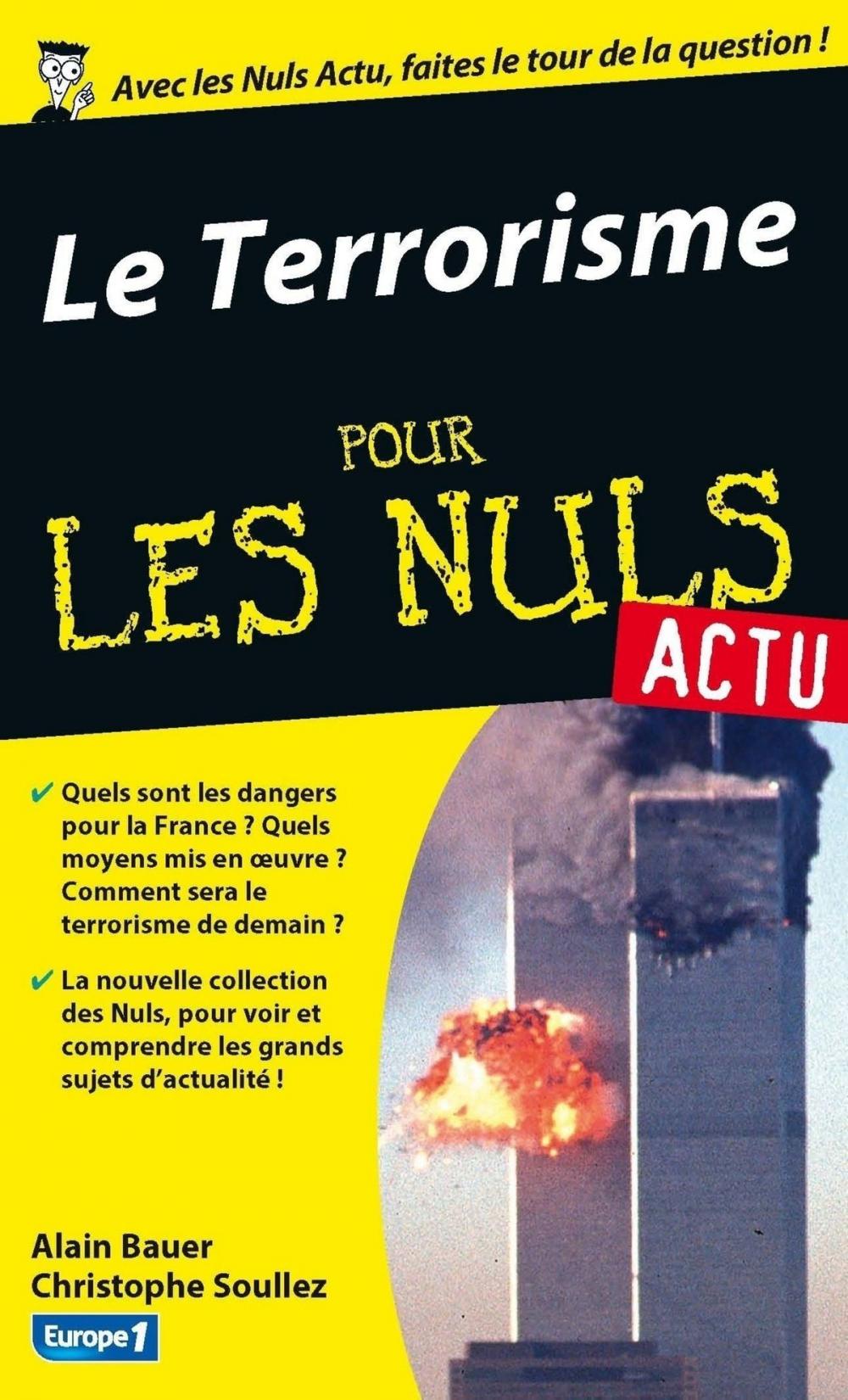 Big bigCover of Terrorisme aujourd'hui Pour les Nuls Actu (Le)