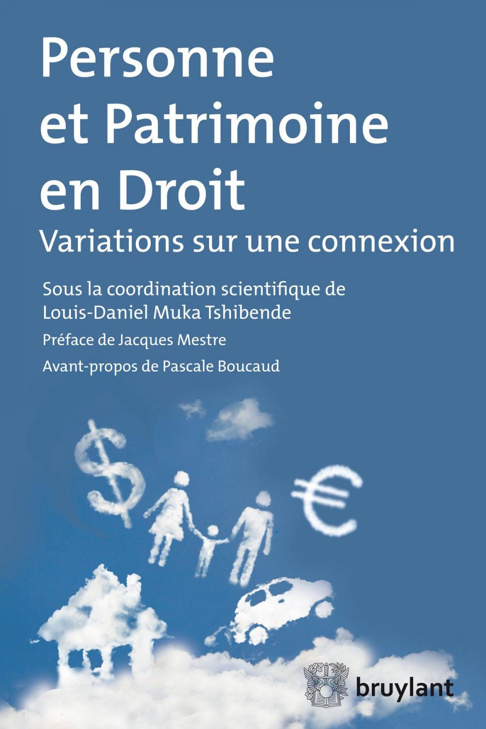 Big bigCover of Personne et patrimoine en Droit