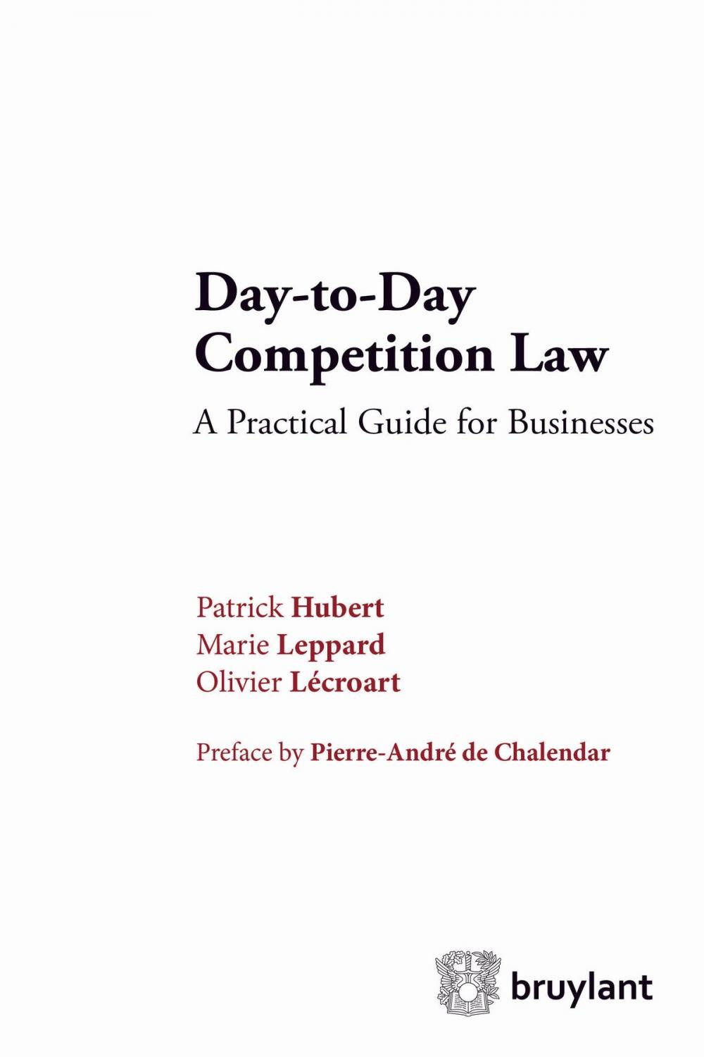 Big bigCover of Day-to-Day Competition Law