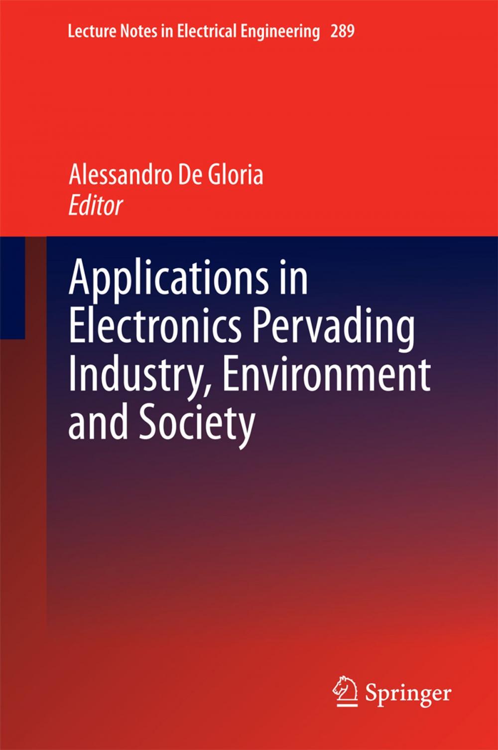 Big bigCover of Applications in Electronics Pervading Industry, Environment and Society