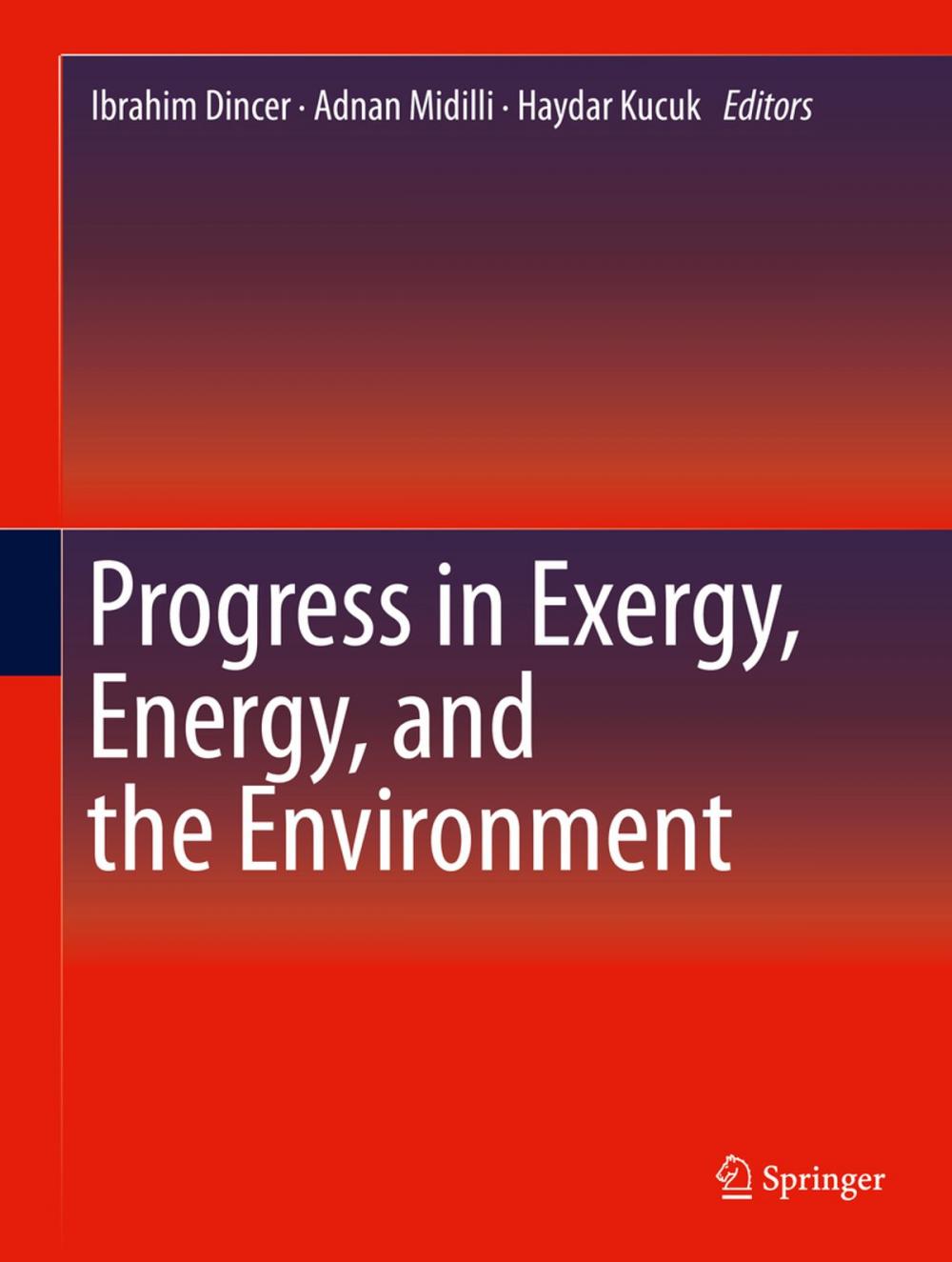 Big bigCover of Progress in Exergy, Energy, and the Environment