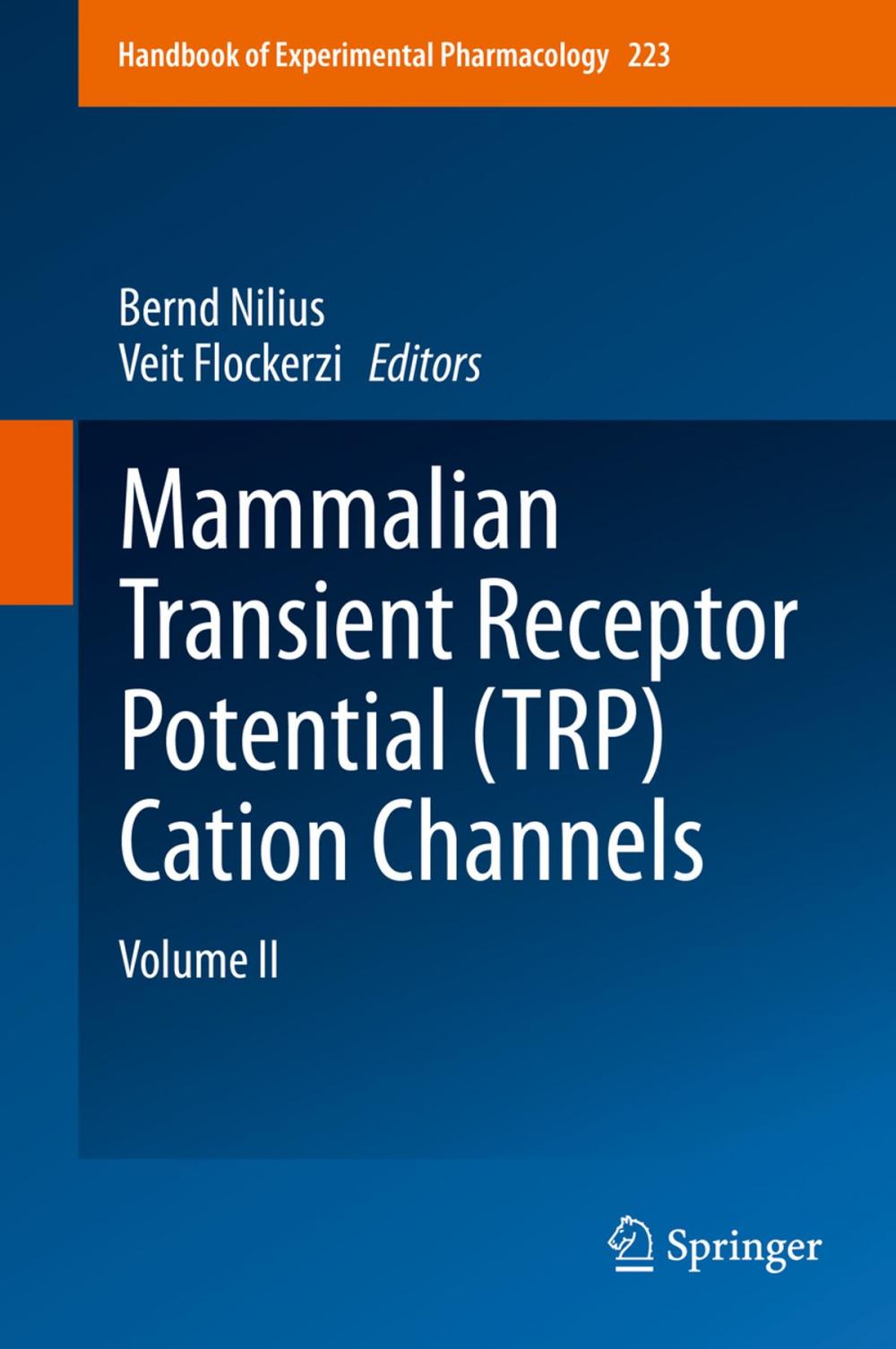 Big bigCover of Mammalian Transient Receptor Potential (TRP) Cation Channels