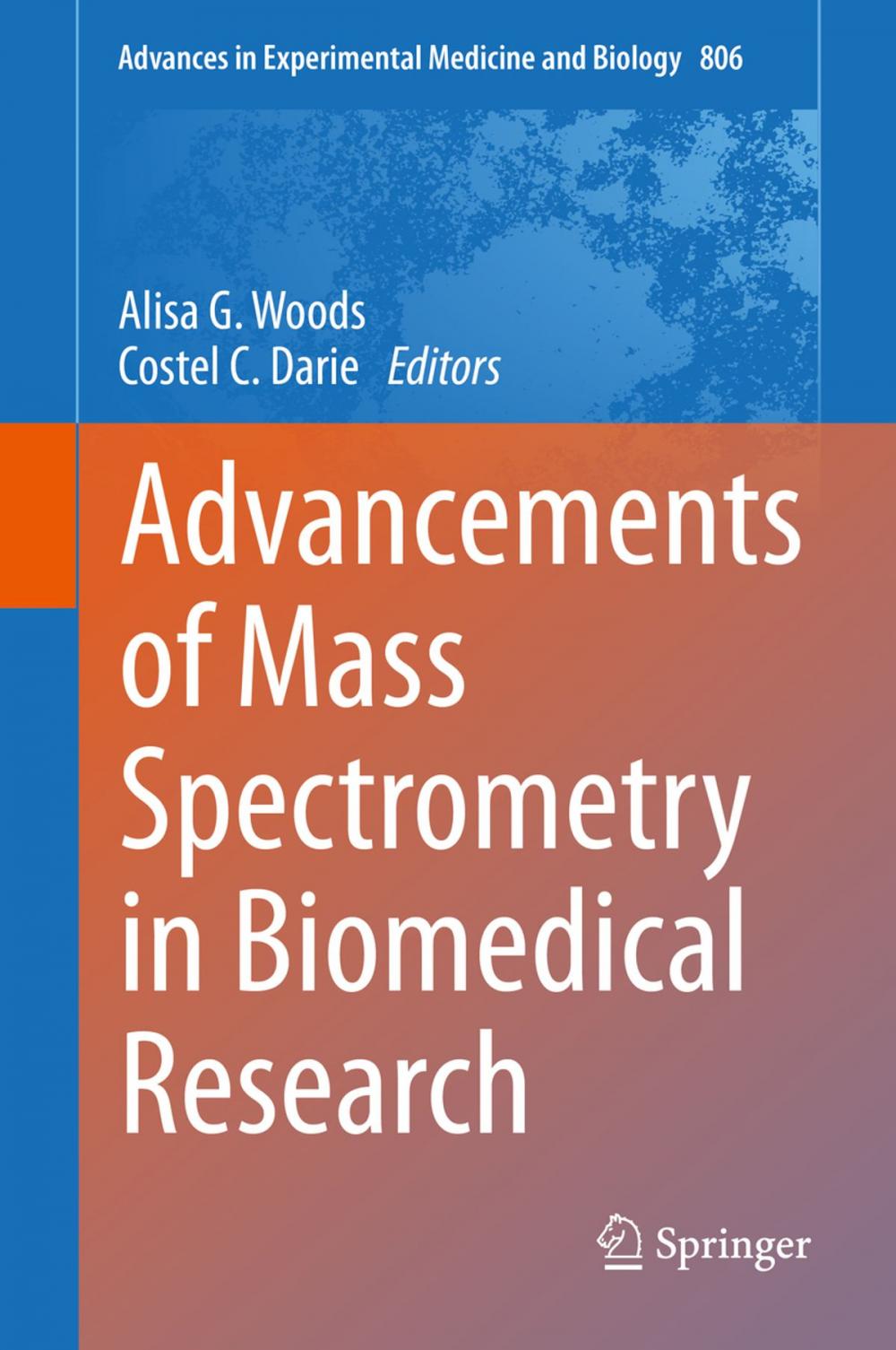 Big bigCover of Advancements of Mass Spectrometry in Biomedical Research