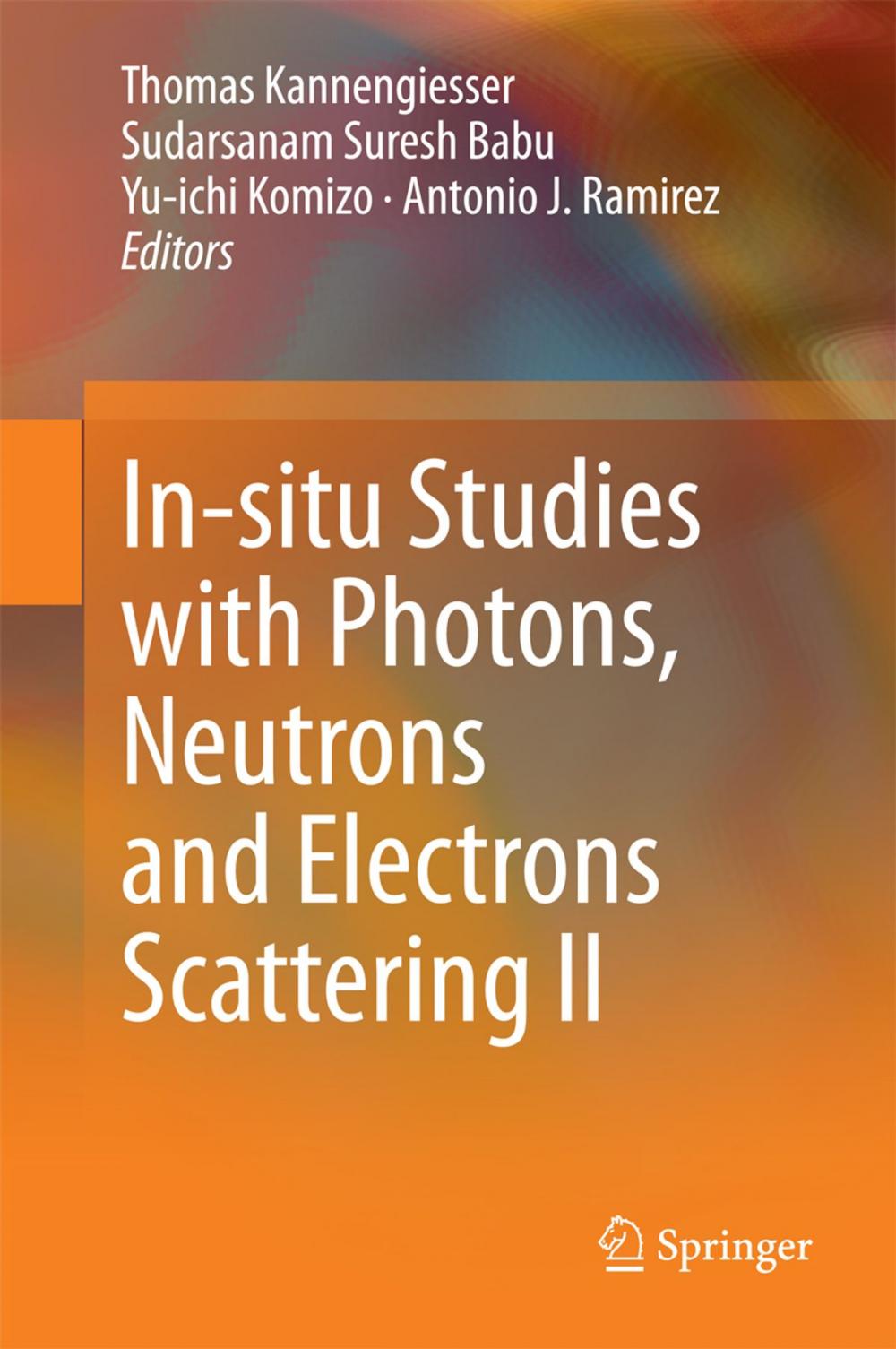 Big bigCover of In-situ Studies with Photons, Neutrons and Electrons Scattering II