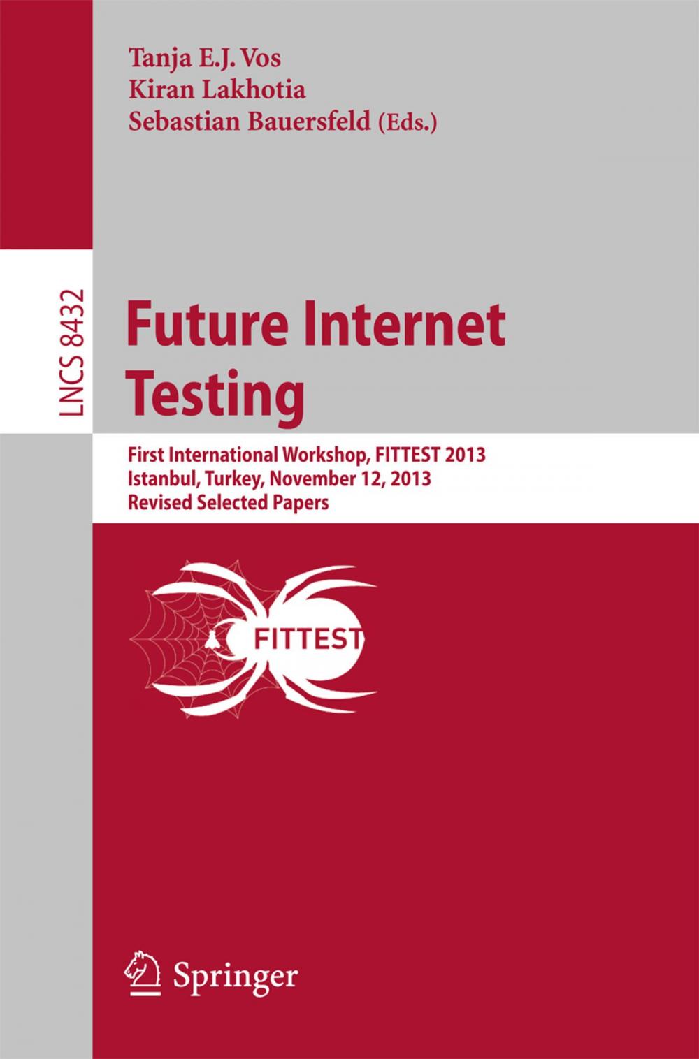 Big bigCover of Future Internet Testing