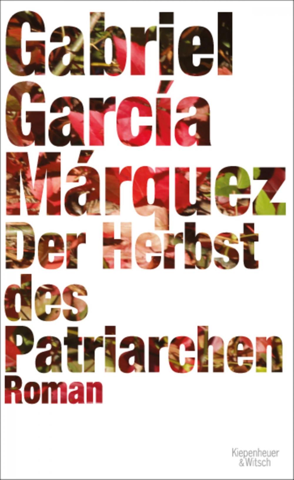 Big bigCover of Der Herbst des Patriarchen