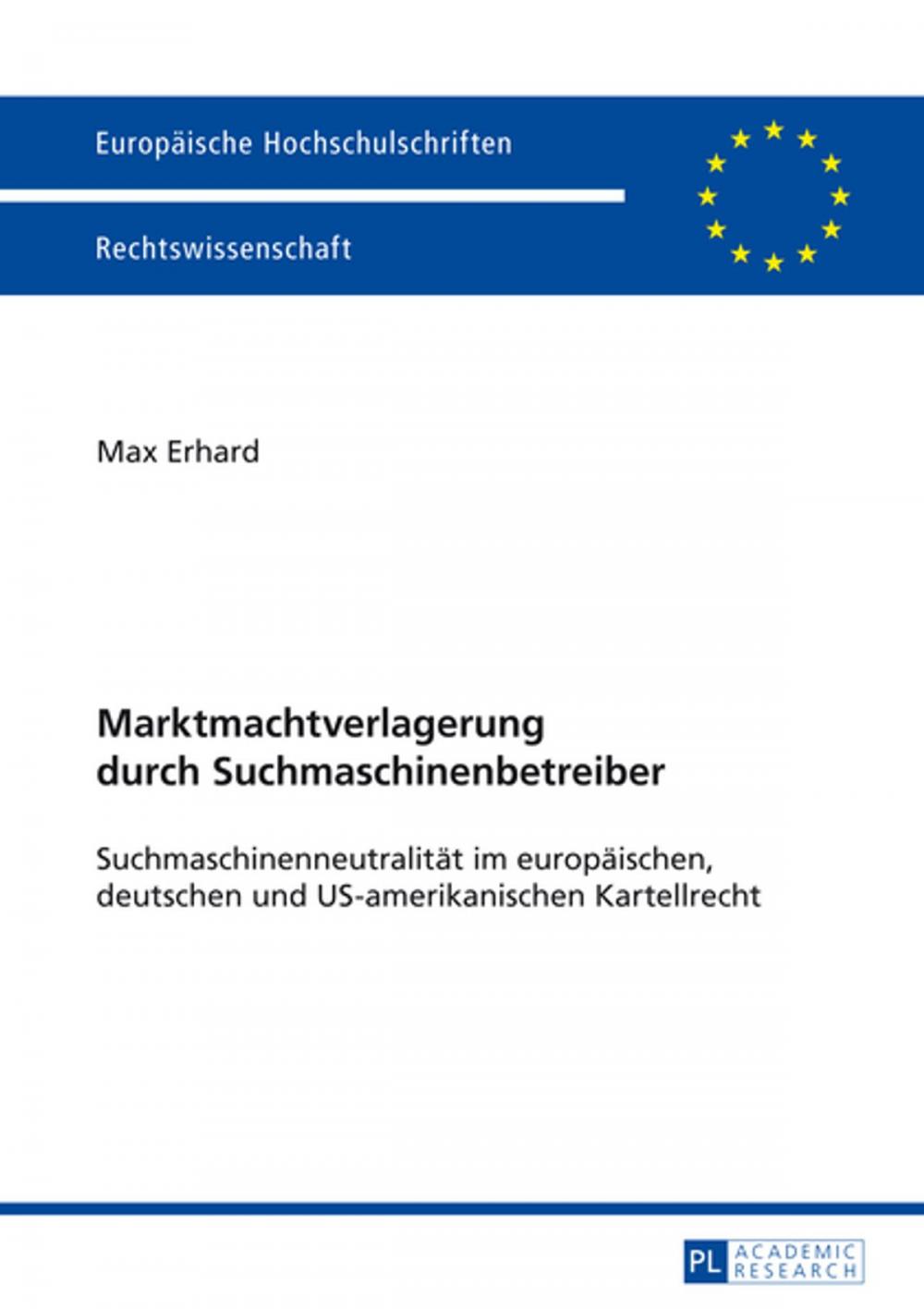 Big bigCover of Marktmachtverlagerung durch Suchmaschinenbetreiber