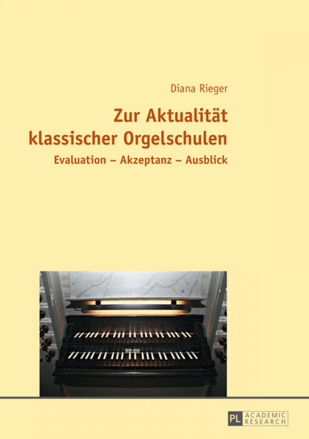 Big bigCover of Zur Aktualitaet klassischer Orgelschulen