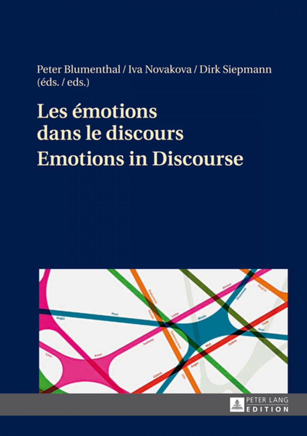 Big bigCover of Les émotions dans le discours- Emotions in Discourse