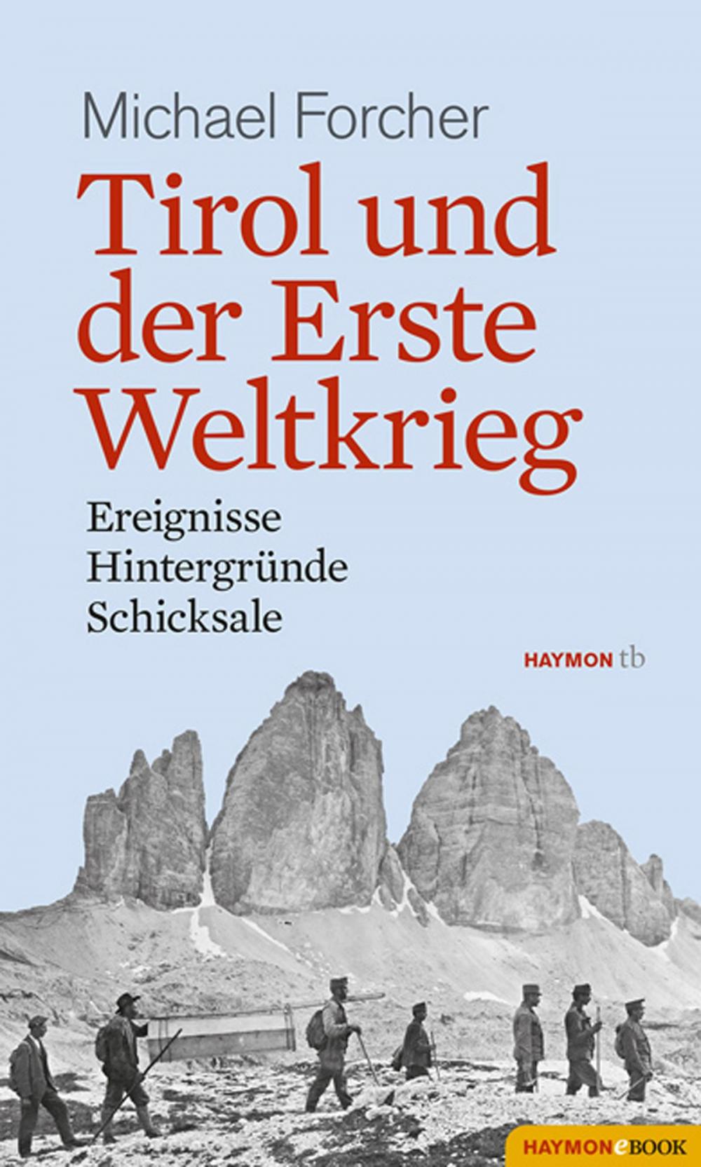 Big bigCover of Tirol und der Erste Weltkrieg