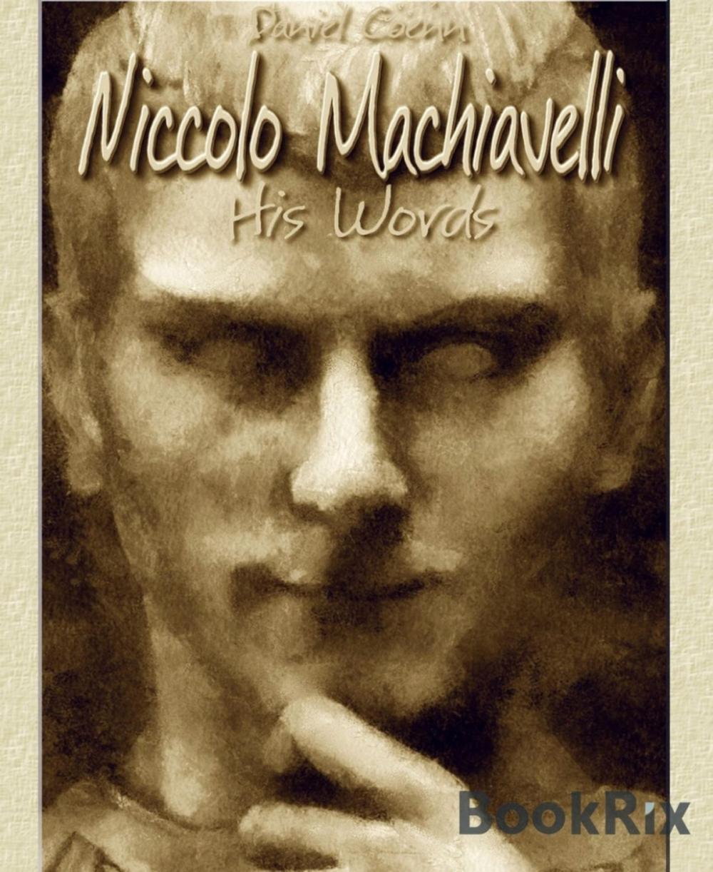 Big bigCover of Niccolo Machiavelli