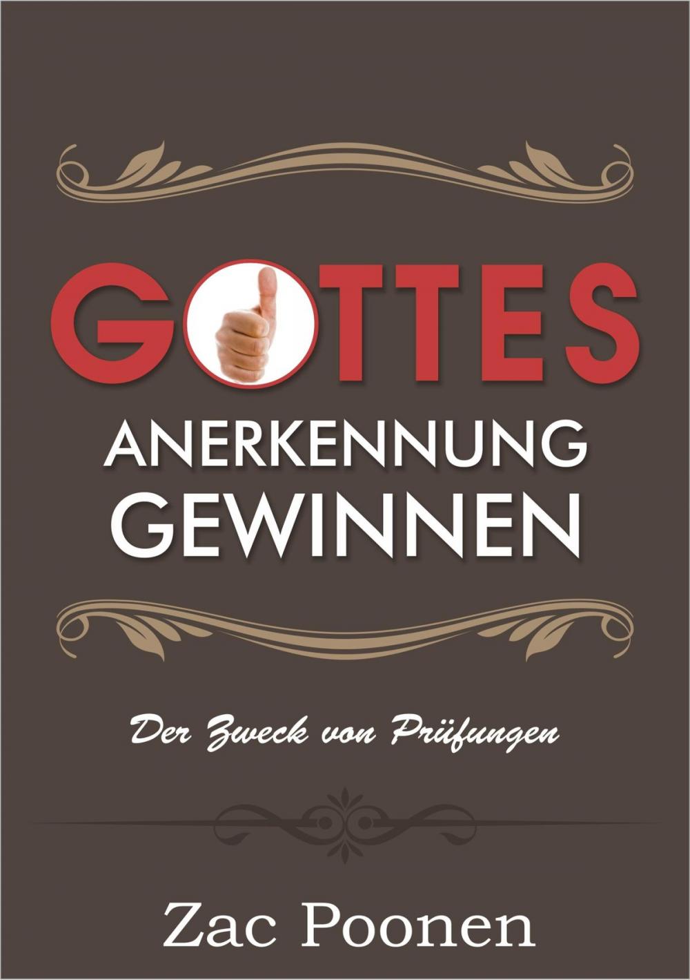 Big bigCover of Gottes Anerkennung gewinnen