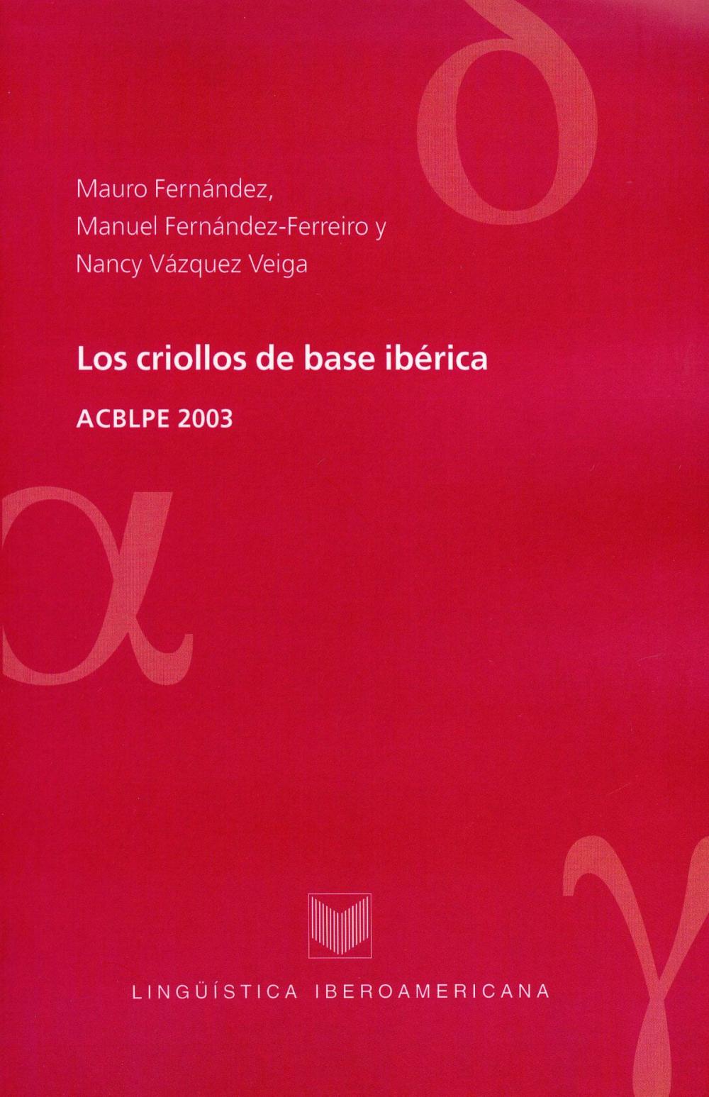 Big bigCover of Los criollos de base ibérica