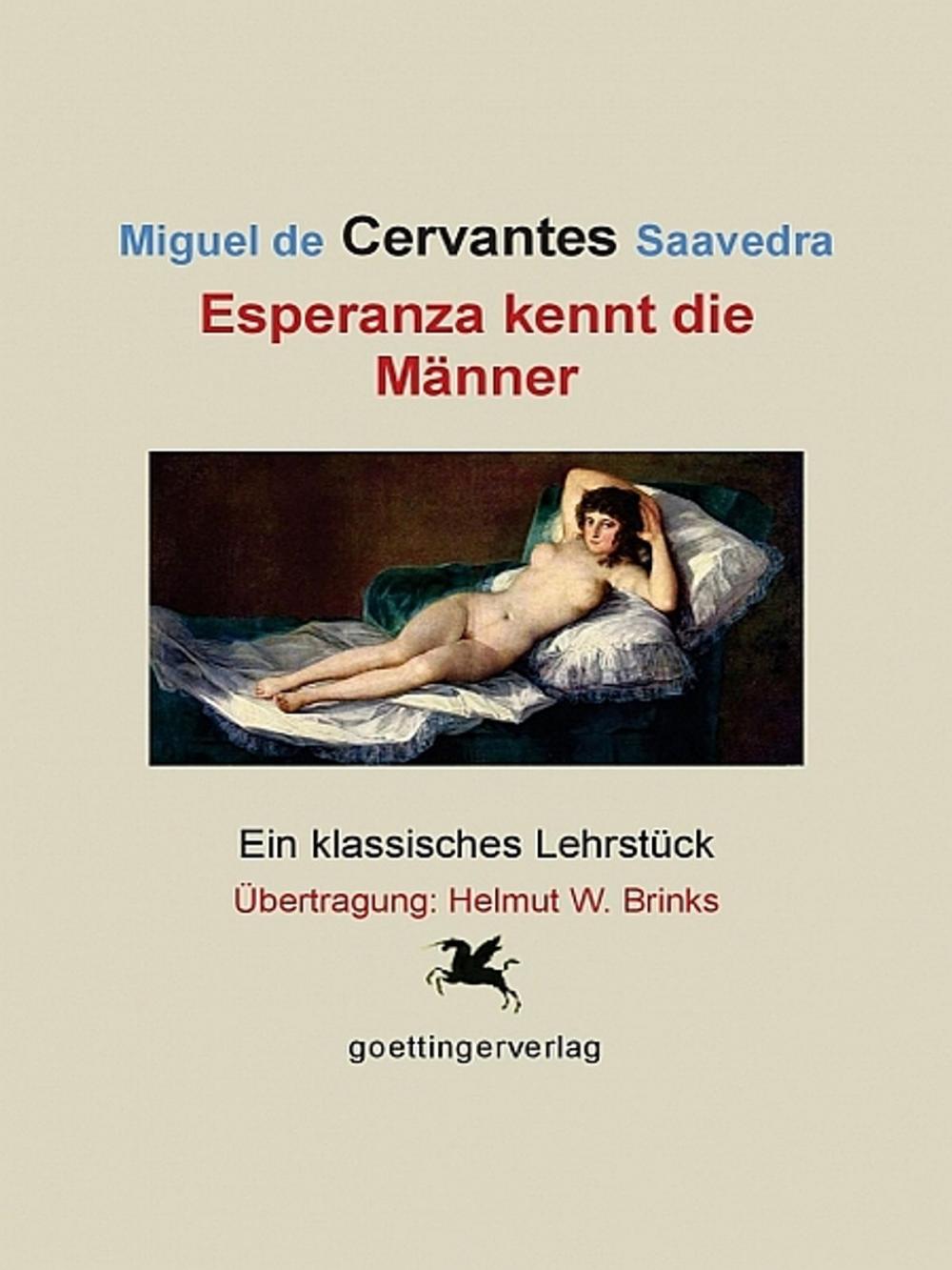 Big bigCover of Cervantes: Esperanza kennt die Männer