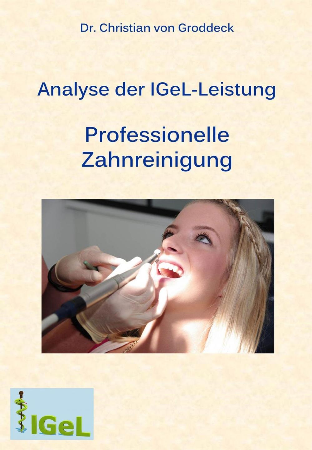 Big bigCover of Analyse der IGeL-Leistung Professionelle Zahnreinigung