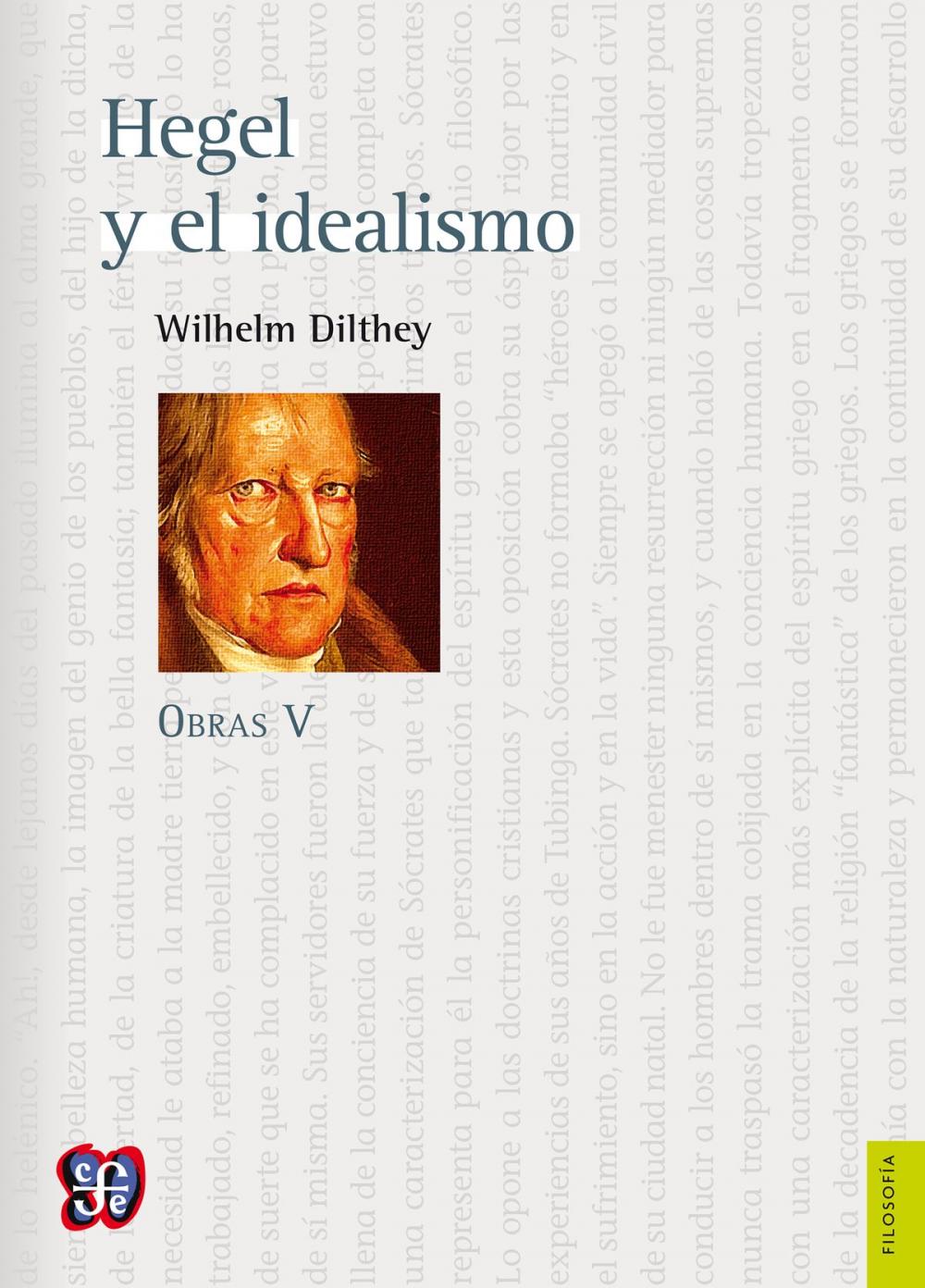 Big bigCover of Obras V. Hegel y el idealismo