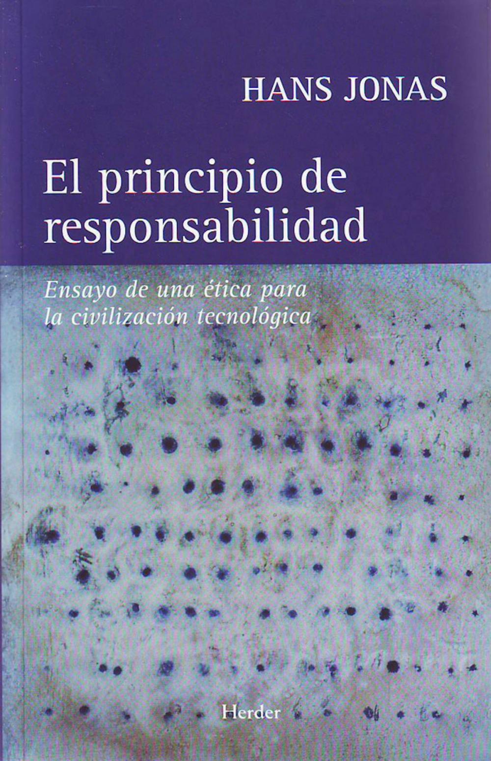 Big bigCover of El principio de responsabilidad