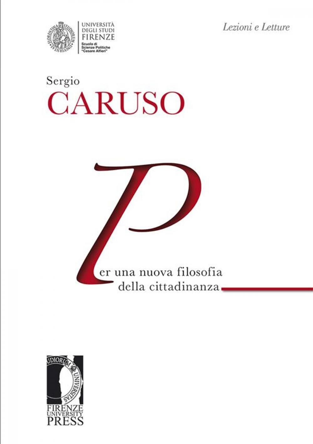 Big bigCover of Per una nuova filosofia della cittadinanza