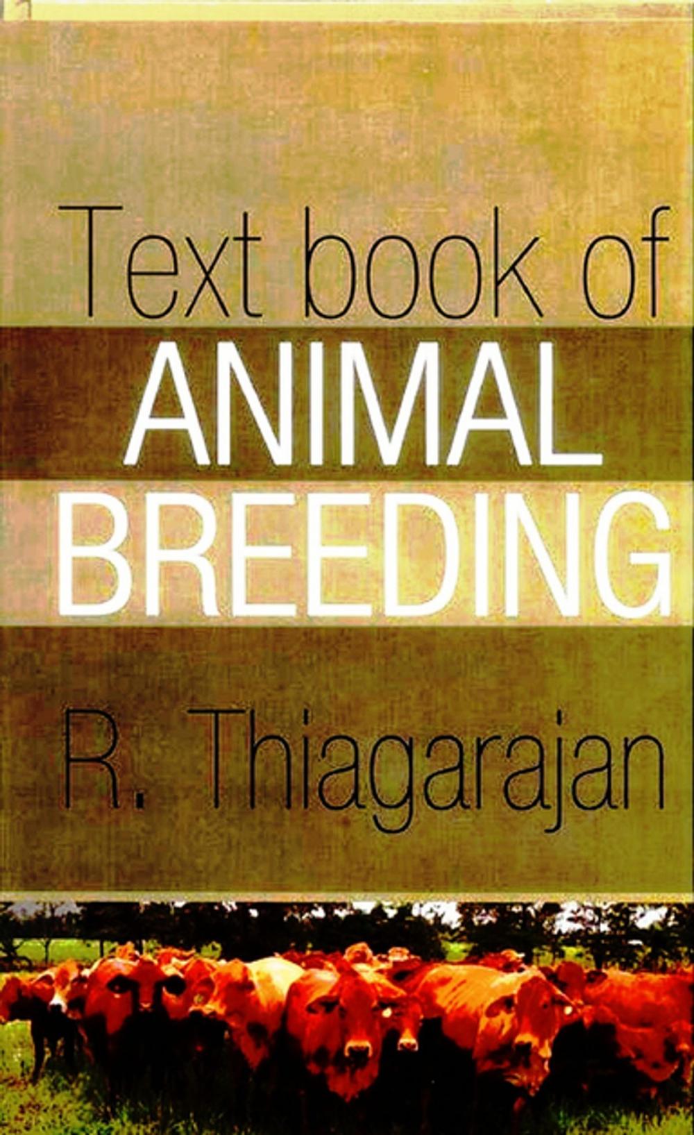 Big bigCover of Text Book of Animal Breeding