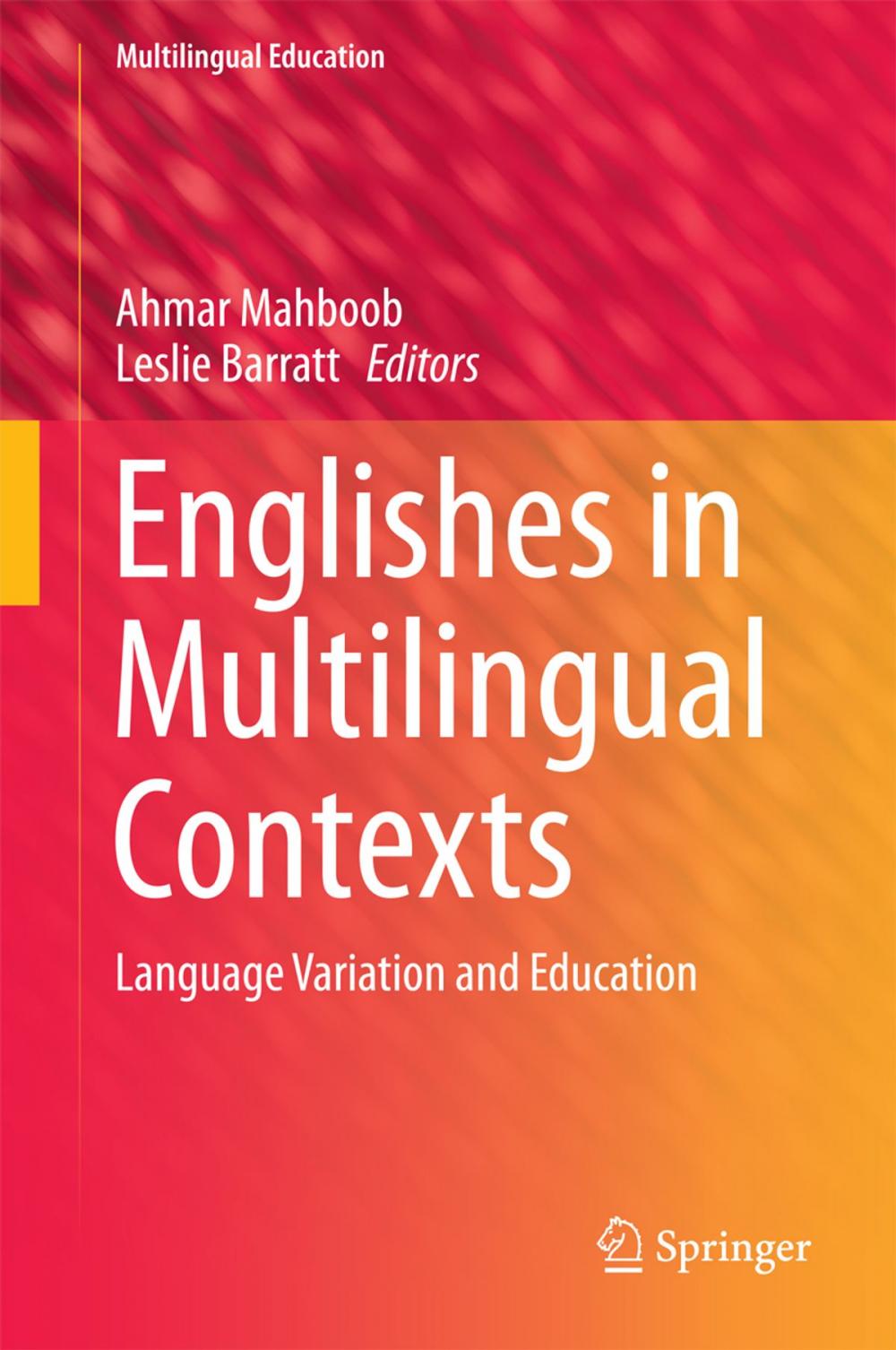 Big bigCover of Englishes in Multilingual Contexts