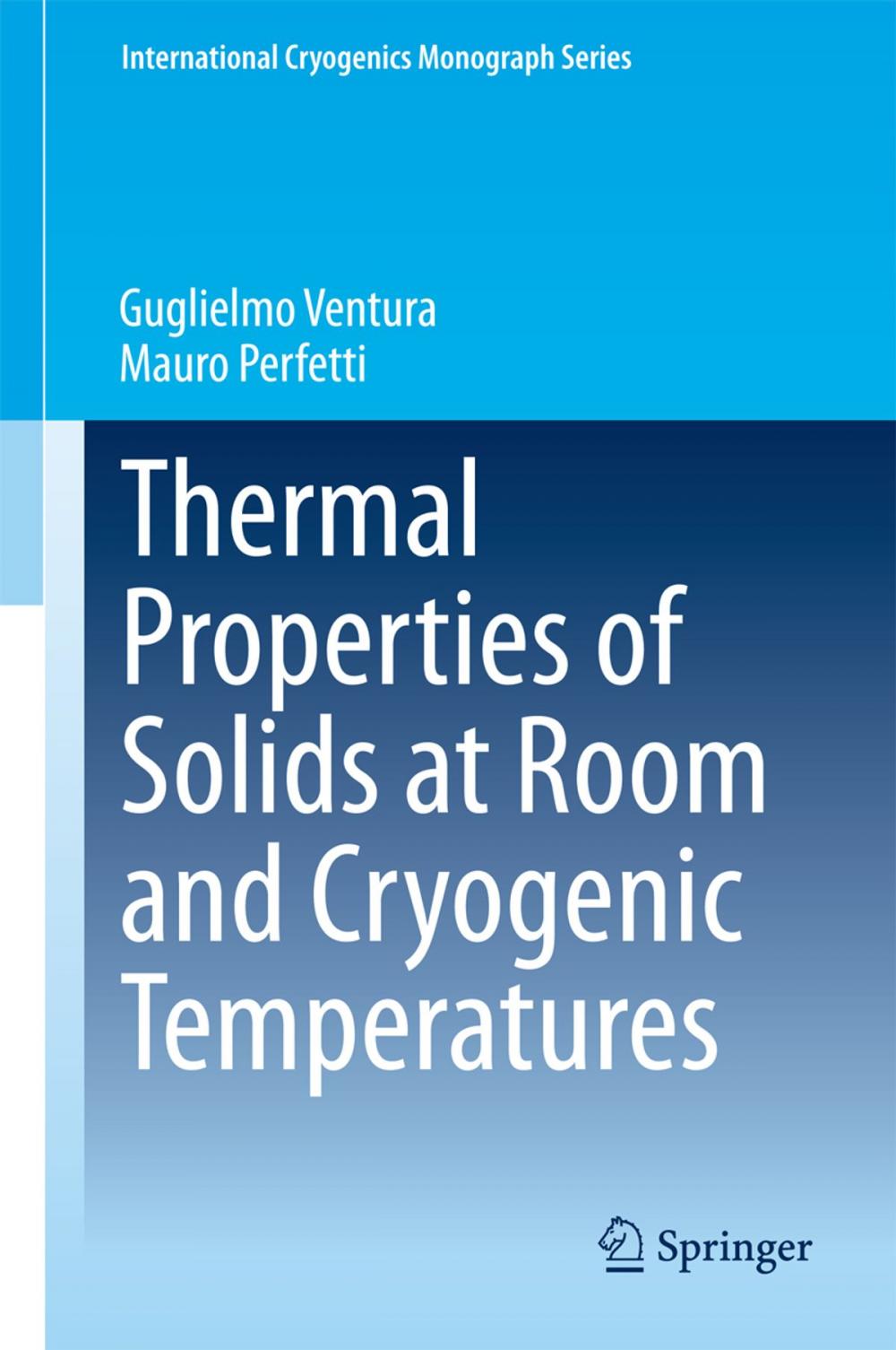 Big bigCover of Thermal Properties of Solids at Room and Cryogenic Temperatures