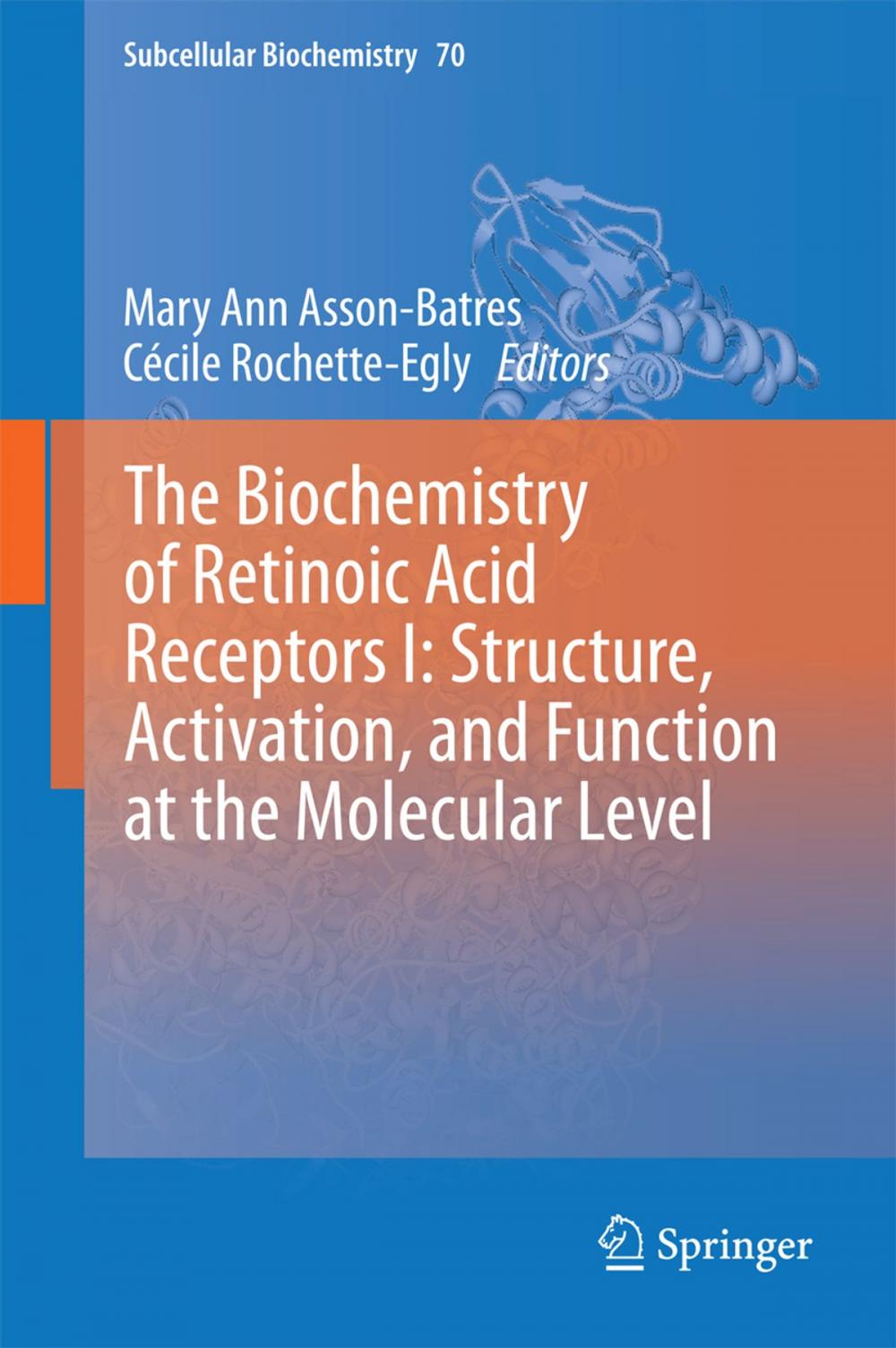 Big bigCover of The Biochemistry of Retinoic Acid Receptors I: Structure, Activation, and Function at the Molecular Level