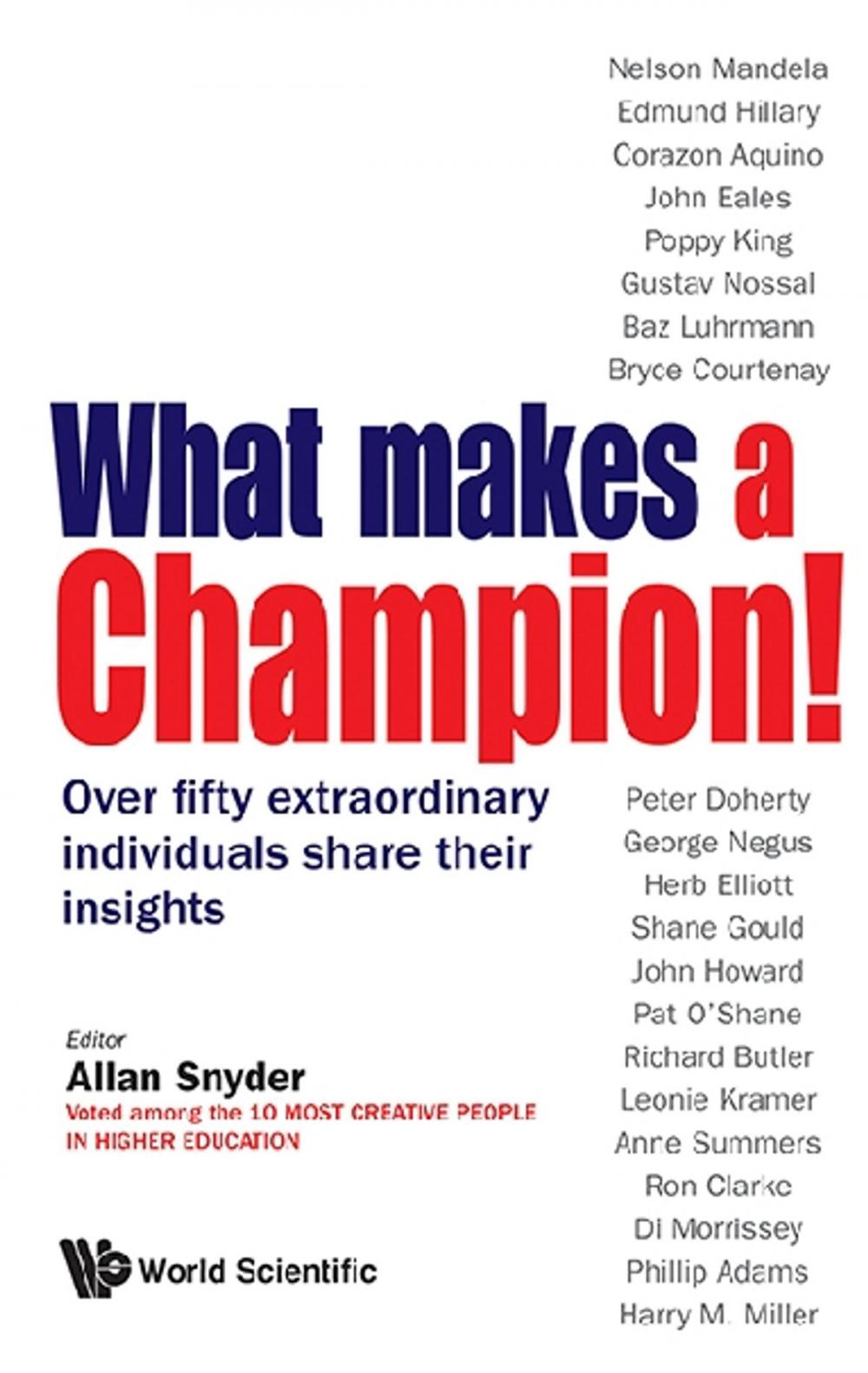 Big bigCover of What Makes a Champion!