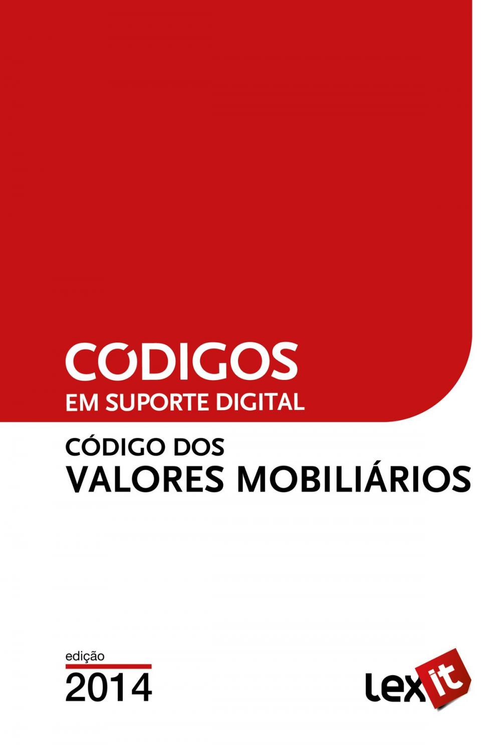 Big bigCover of Código dos Valores Mobiliários 2014