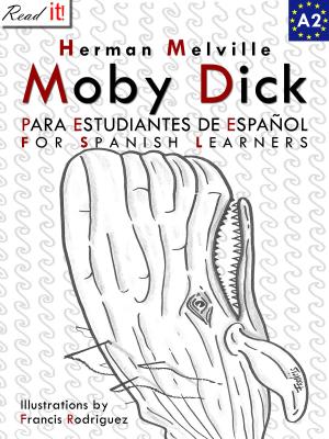 Cover of Moby Dick para estudiantes de español