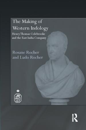 Book cover of The Making of Western Indology