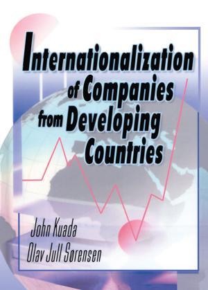 Book cover of Internationalization of Companies from Developing Countries