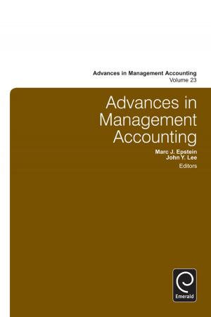 Cover of the book Advances in Management Accounting by Neal M. Ashkanasy, Charmine E. J. Härtel
