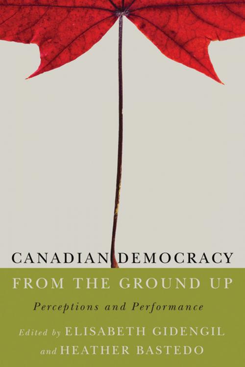 Cover of the book Canadian Democracy from the Ground Up by , UBC Press