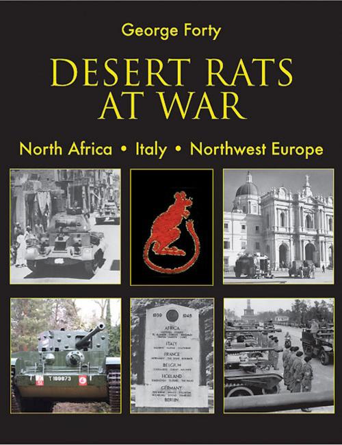 Cover of the book Desert Rats at War by George Forty, Air Sea Media