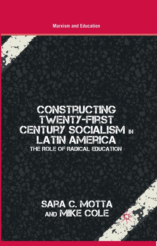 Cover of the book Constructing Twenty-First Century Socialism in Latin America by S. Motta, M. Cole, Palgrave Macmillan US