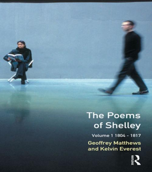 Cover of the book The Poems of Shelley: Volume One by , Taylor and Francis