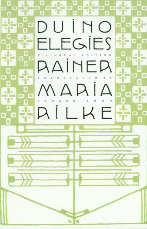 Cover of the book Duino Elegies by Rainer Maria Rilke, Farrar, Straus and Giroux