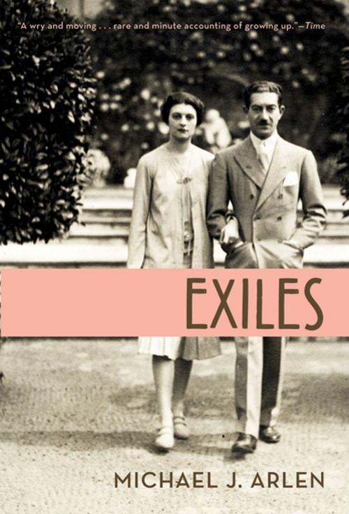 Cover of the book Exiles by Michael J. Arlen, Farrar, Straus and Giroux