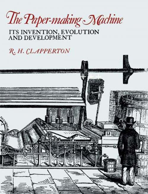 Cover of the book The Paper-making Machine by R. H. Clapperton, Elsevier Science