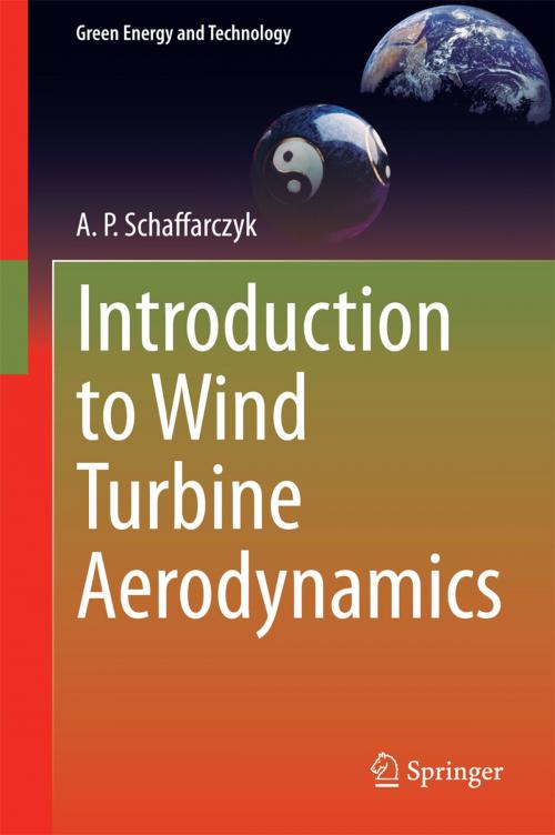 Cover of the book Introduction to Wind Turbine Aerodynamics by A. P. Schaffarczyk, Springer Berlin Heidelberg