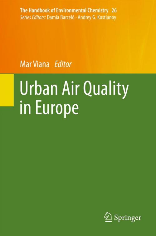 Cover of the book Urban Air Quality in Europe by , Springer Berlin Heidelberg