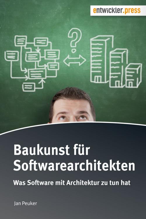 Cover of the book Baukunst für Softwarearchitekten by Jan Peuker, entwickler.press