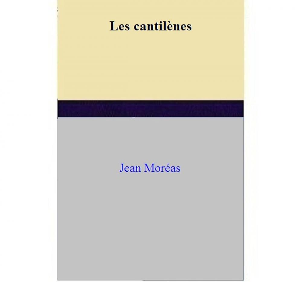 Big bigCover of Les cantilènes