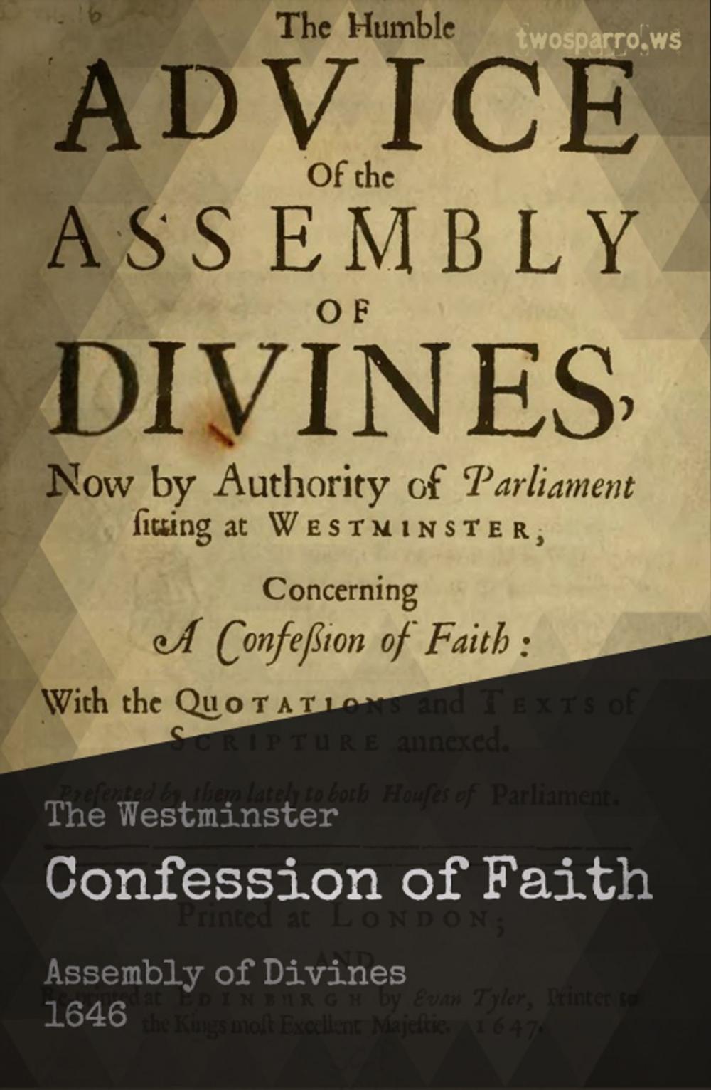 Big bigCover of The Westminster Confession of Faith