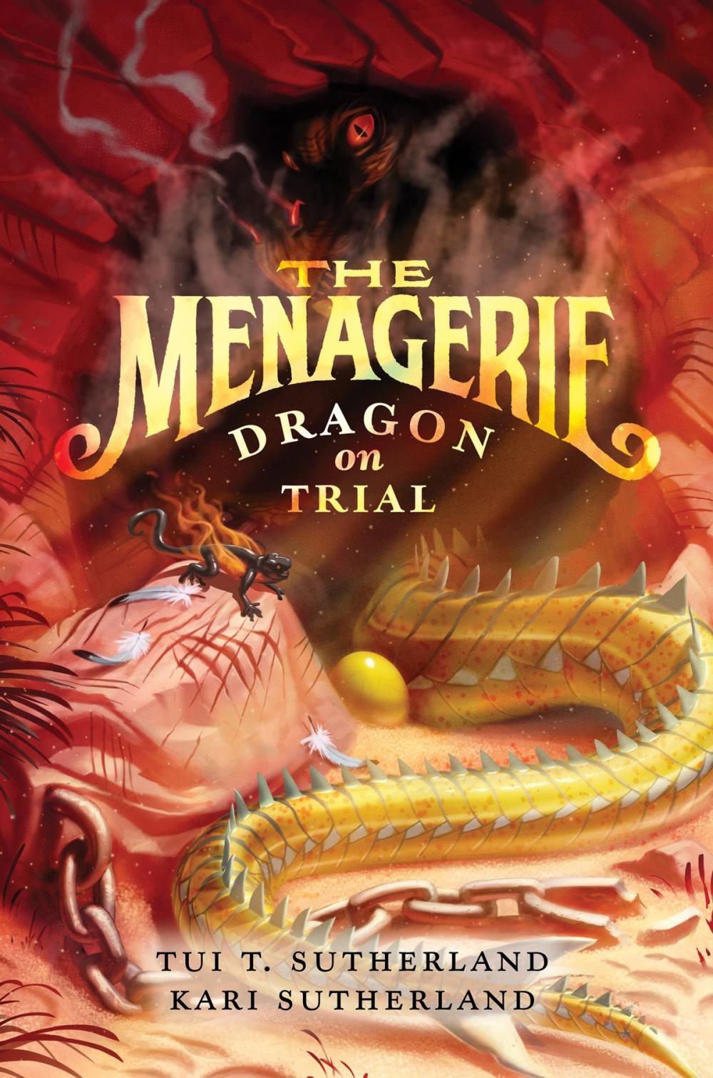 Big bigCover of The Menagerie #2: Dragon on Trial