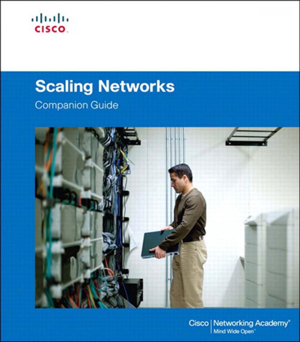 Big bigCover of Scaling Networks Companion Guide