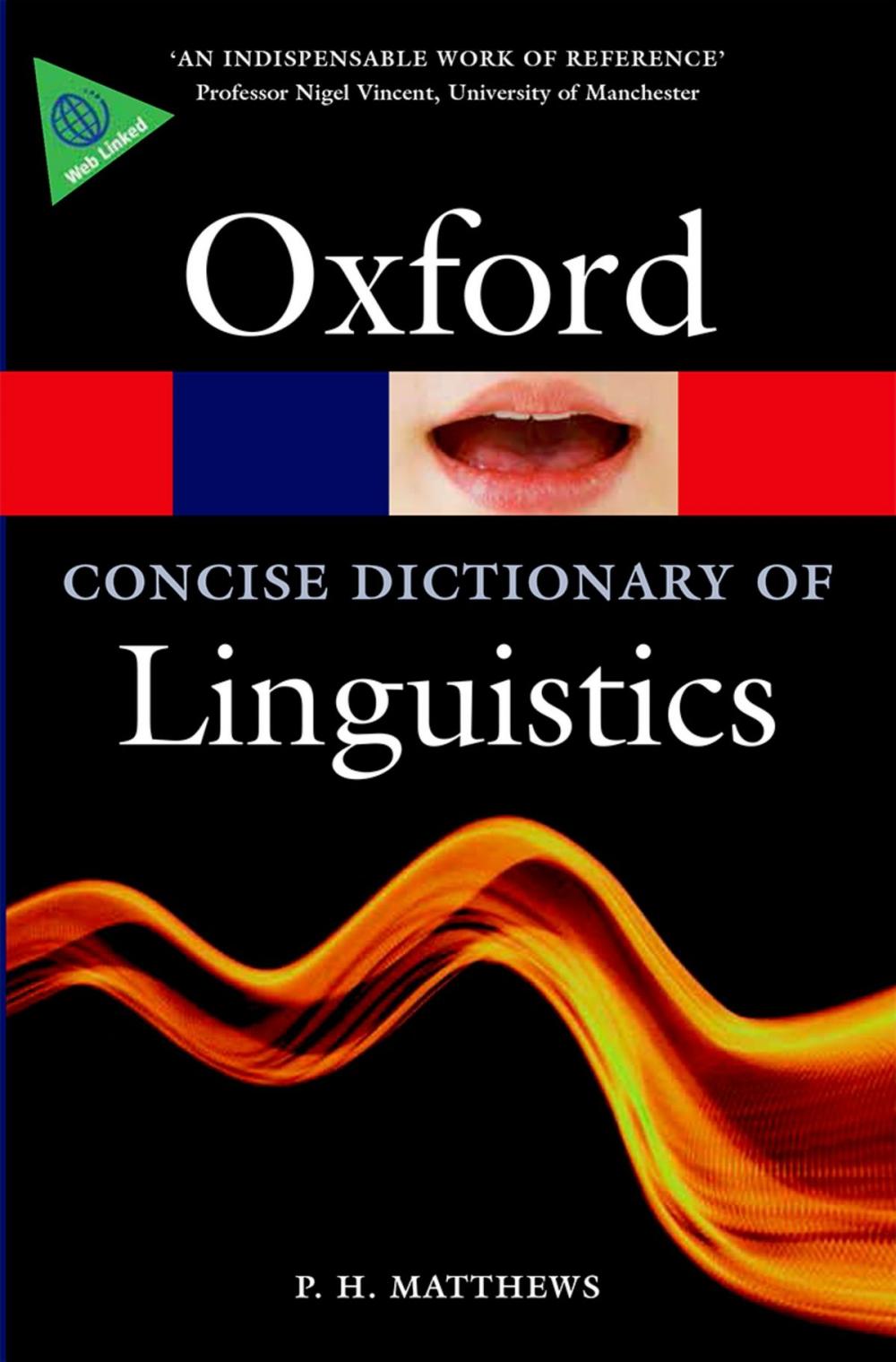 Big bigCover of The Concise Oxford Dictionary of Linguistics